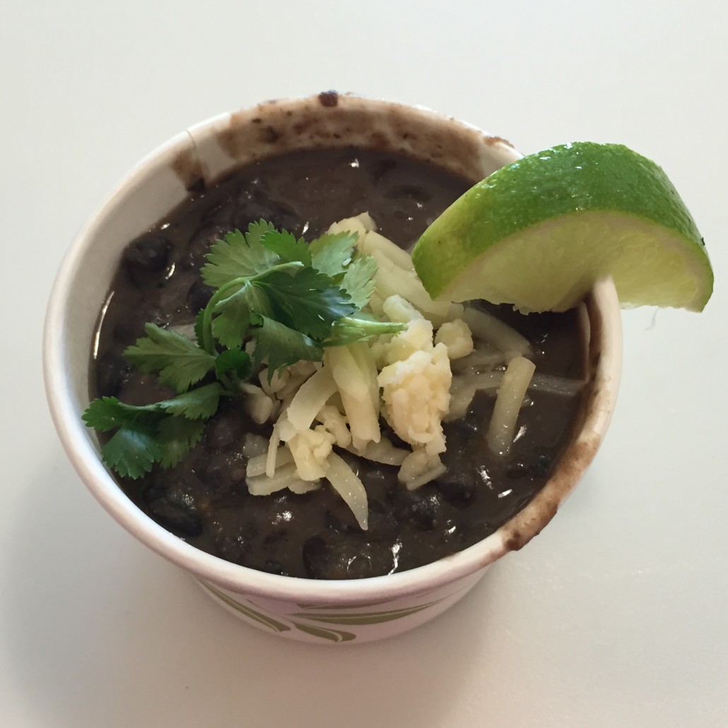 outer banks homemade soup - black bean chili